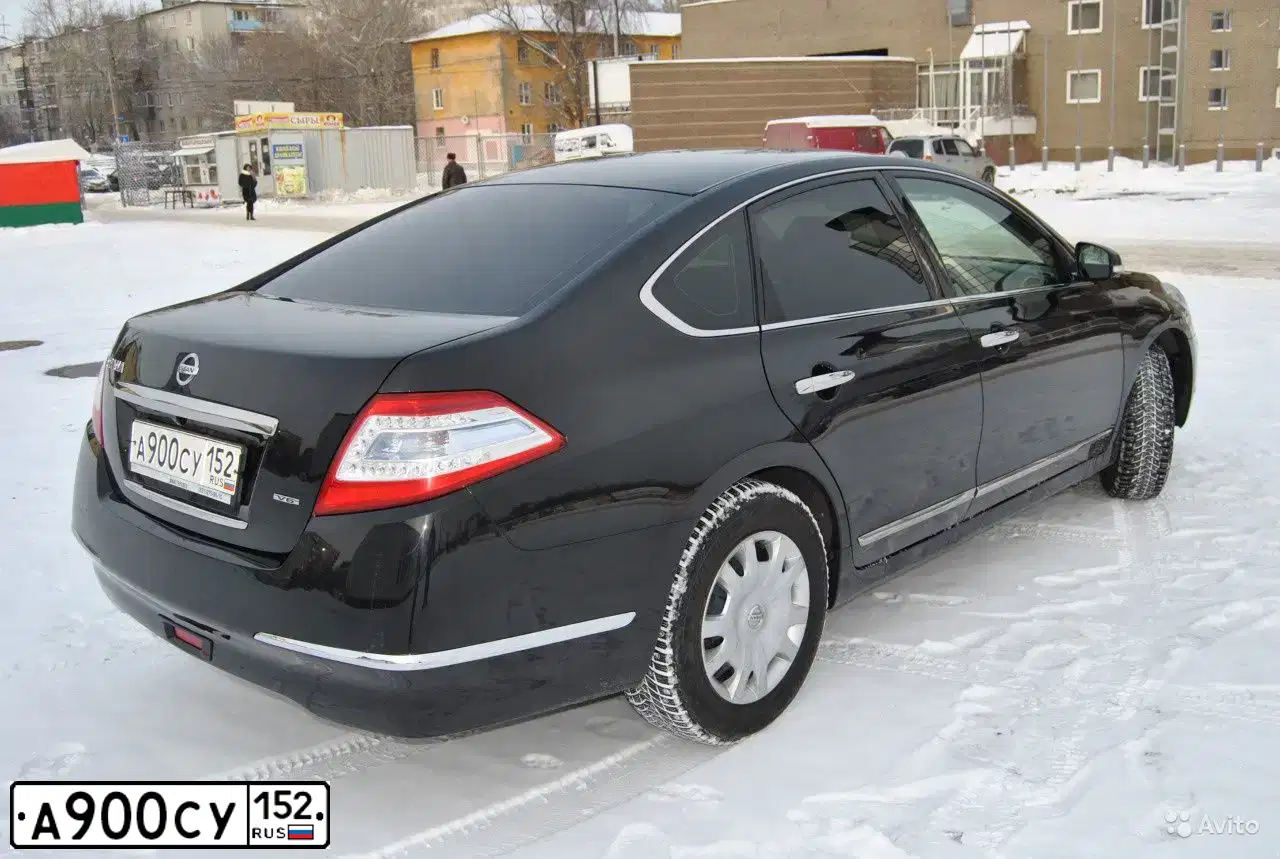 Фото автомобиля NISSAN TEANA, 2012 — госномер Р090АУ04. Цвет: ЧЕРНЫЙ