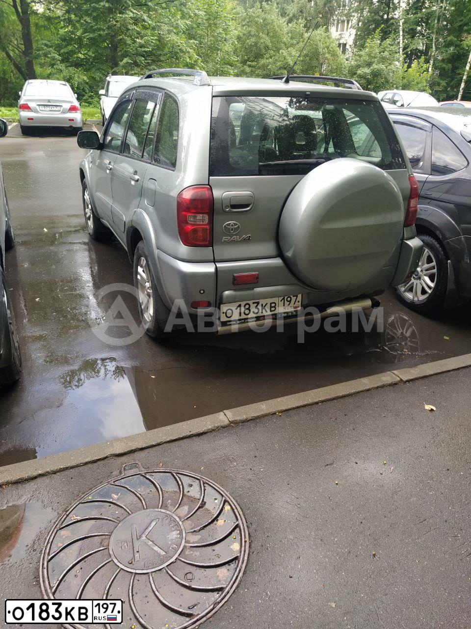 Фото автомобиля TOYOTA RAV4, 2004 — госномер С101РА97. Цвет: ЗЕЛЕНЫЙ СВЕТЛЫЙ