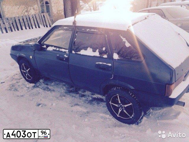 Фото автомобиля LADA 2109 SAMARA, 1998 — госномер Н160ЕМ196. Цвет: СИНИЙ