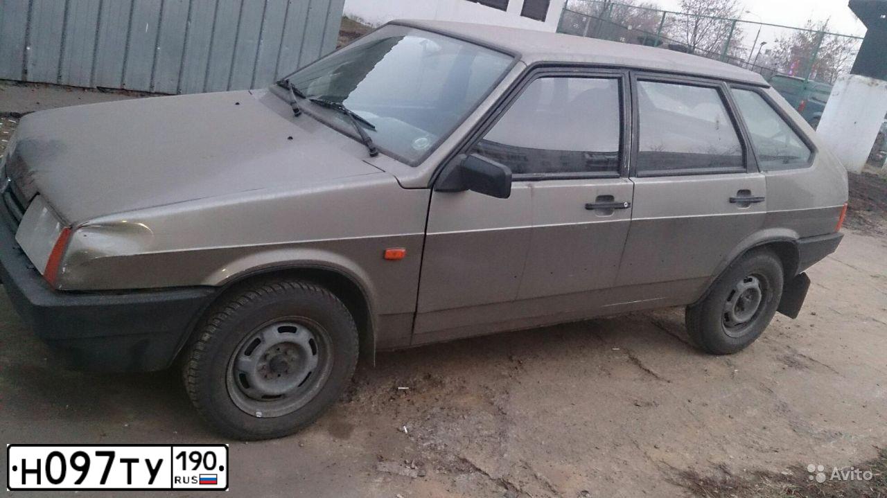 Фото автомобиля LADA 2109 SAMARA, 2002 — госномер Н097ТУ190. Цвет: СЕРЕБРИСТЫЙ СЕРО-ЗЕЛЕНЫЙ