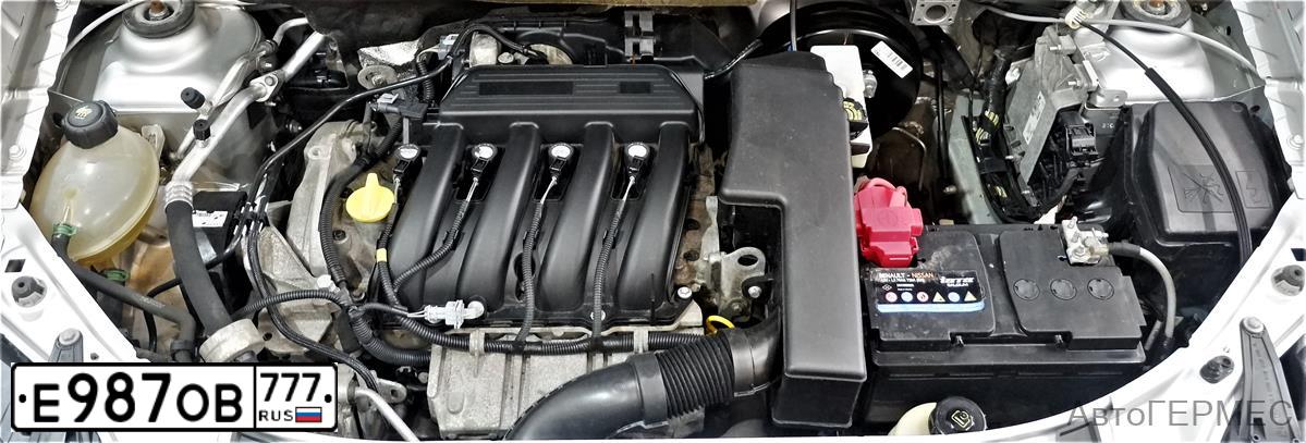Фото автомобиля RENAULT LOGAN, 2015 — госномер М778ЕВ67. Цвет: СЕРЫЙ СВЕТЛЫЙ