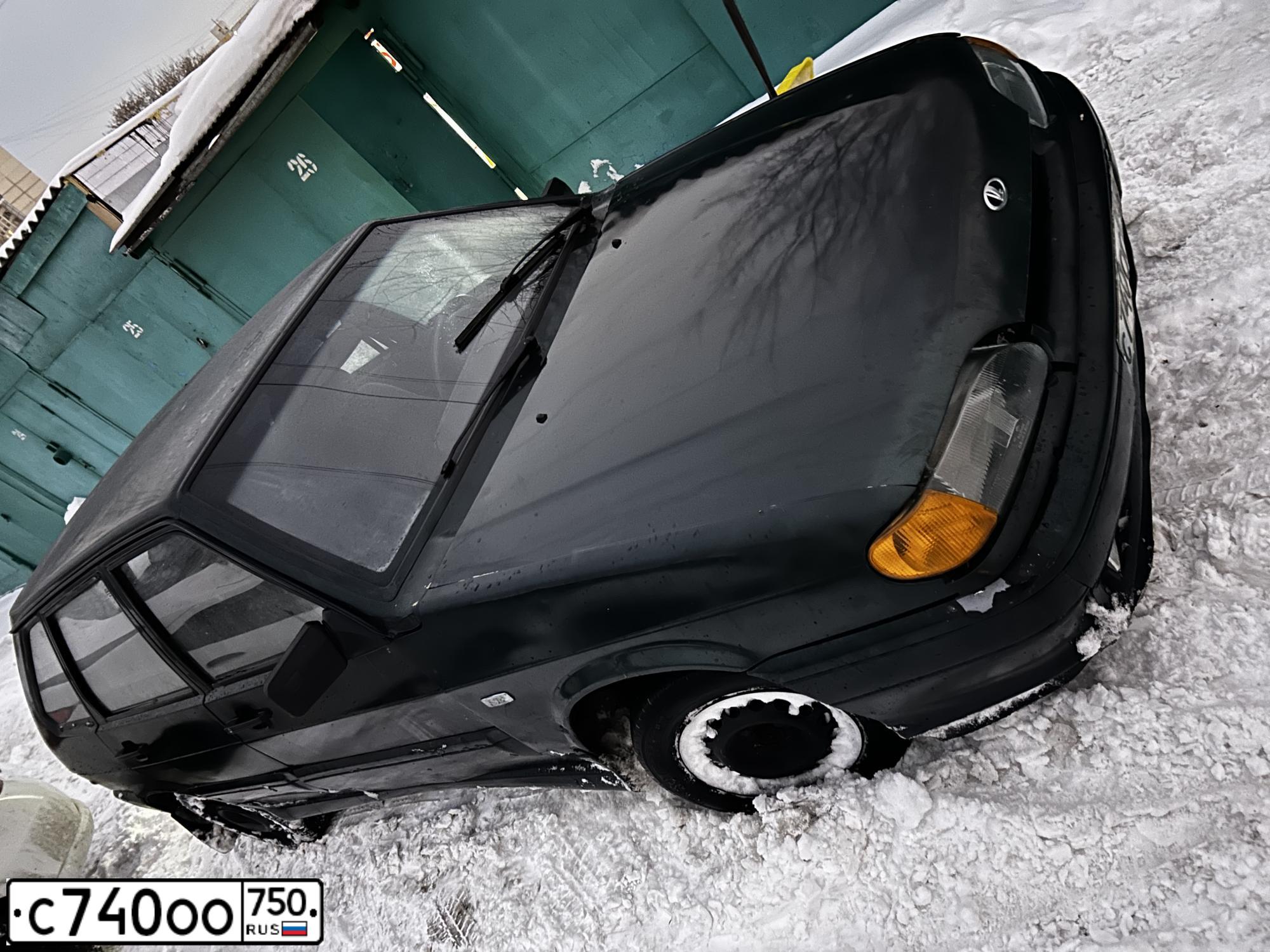 Фото автомобиля LADA 2114 SAMARA, 2003 — госномер С740ОО750. Цвет: Темно-зеленый