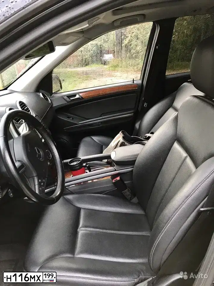 Фото автомобиля MERCEDES GL-KLASSE, 2008 — госномер Н116МХ199. Цвет: ЧЕРНЫЙ