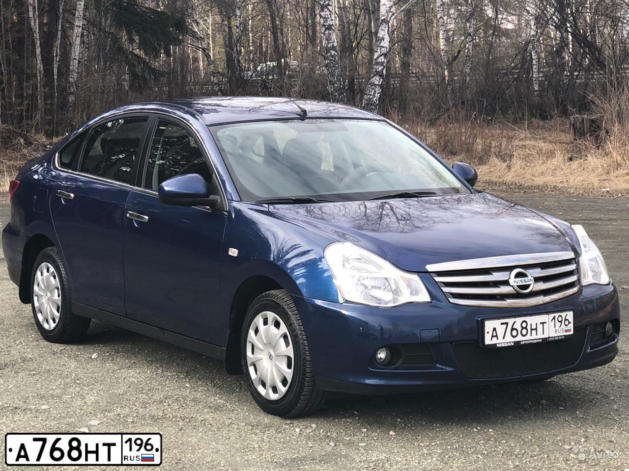 Фото автомобиля NISSAN ALMERA /AVTOVAZ/, 2013 — госномер А768НТ196. Цвет: СИНИЙ