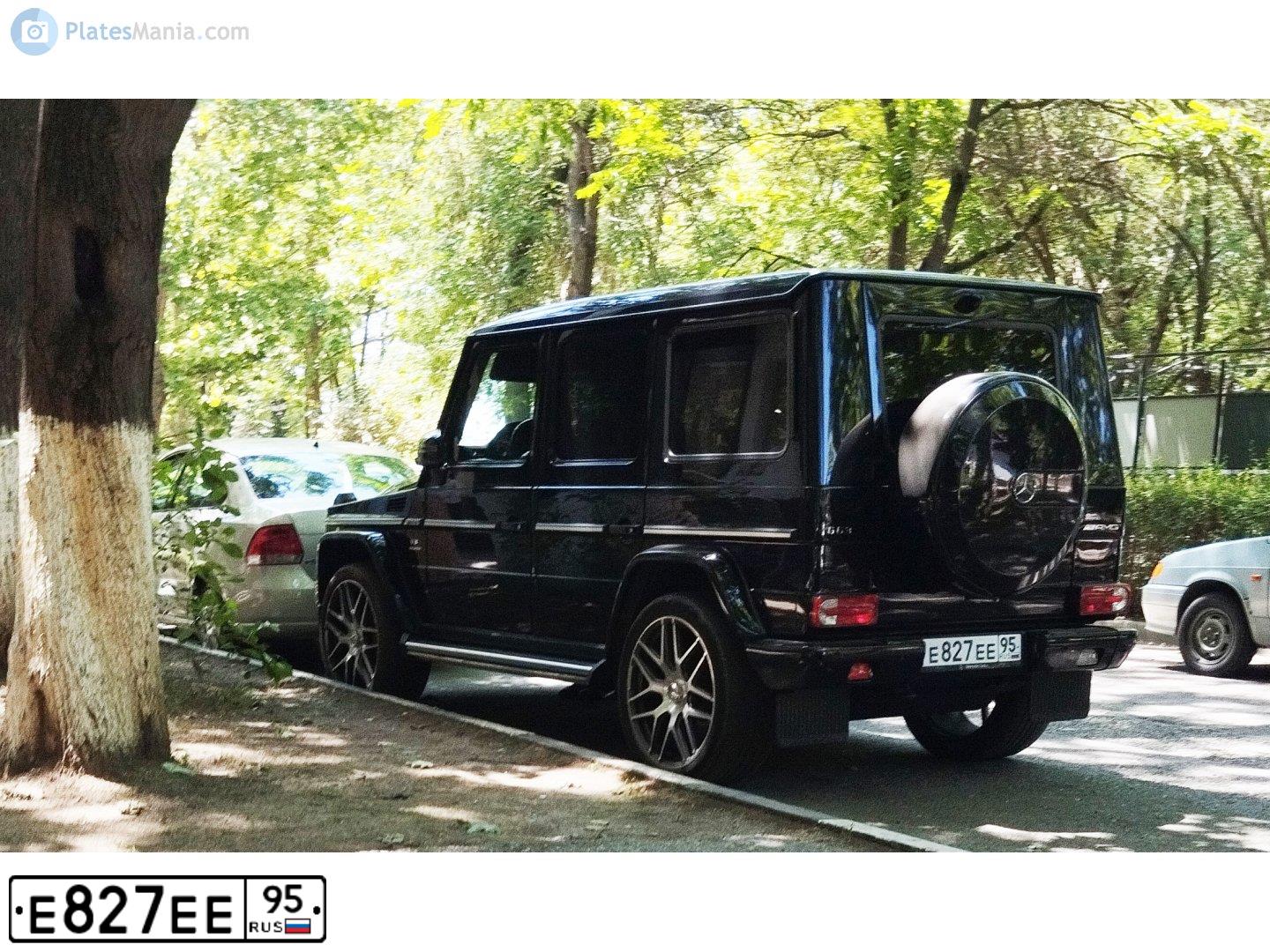 Фото автомобиля MERCEDES G-KLASSE, 2012 — госномер А023АА178. Цвет: ЧЕРНЫЙ