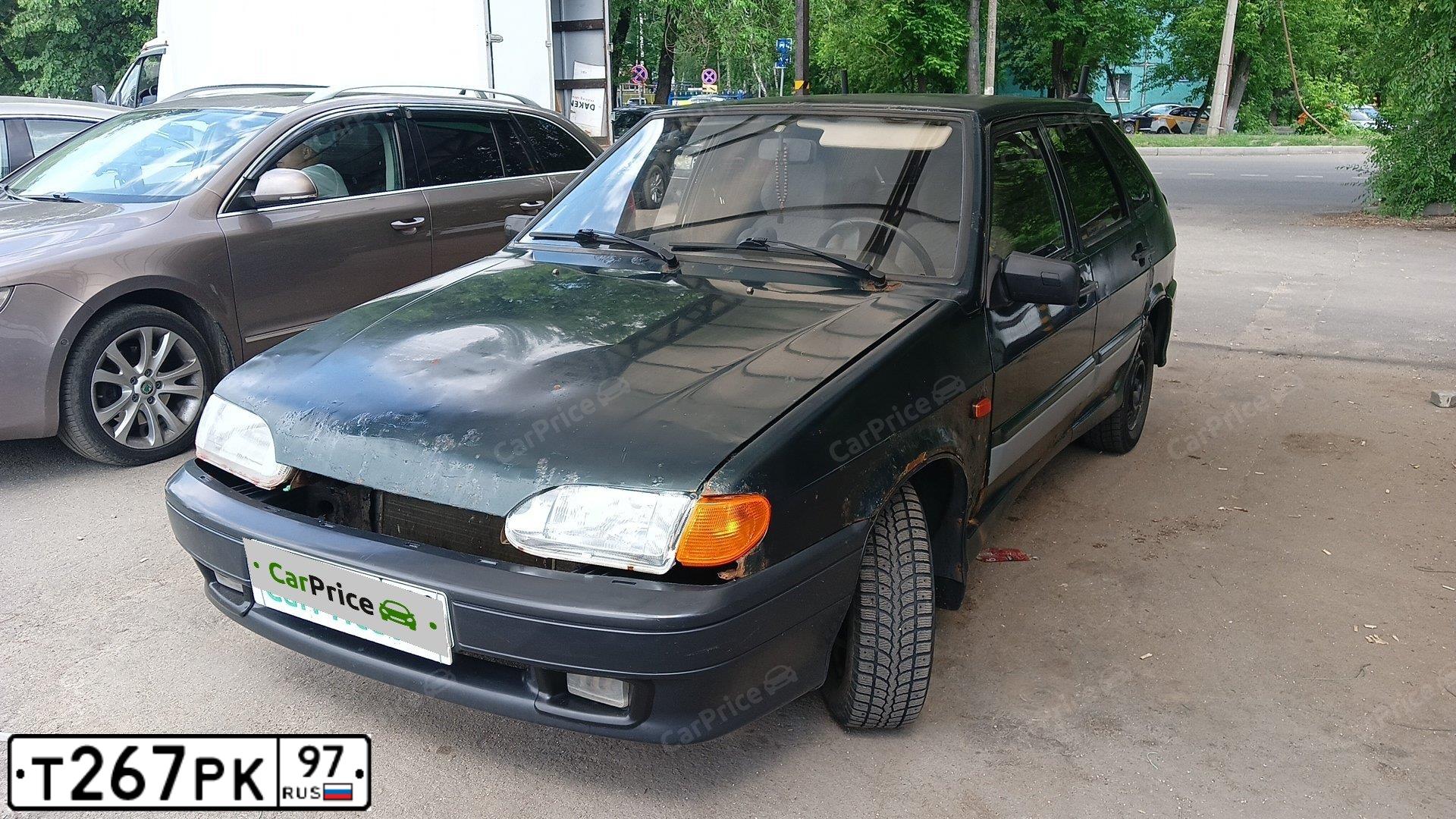 Фото автомобиля LADA 2114 SAMARA, 2004 — госномер О565АС550. Цвет: ТЕМНО ЗЕЛЕНЫЙ