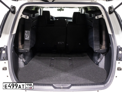 Фото автомобиля TOYOTA FORTUNER, 2019 — госномер К603ТХ147. Цвет: БЕЛЫЙ