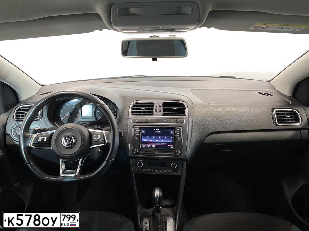 Фото автомобиля VOLKSWAGEN POLO, 2019 — госномер О876ОВ71. Цвет: Белый