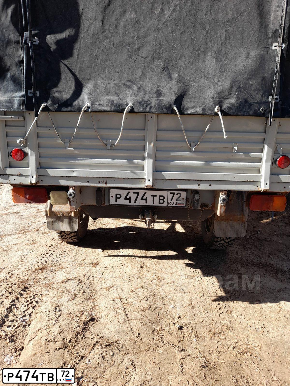 Фото автомобиля UAZ 3909, 2015 — госномер Р474ТВ72. Цвет: СВЕТЛО-СЕРЫЙ