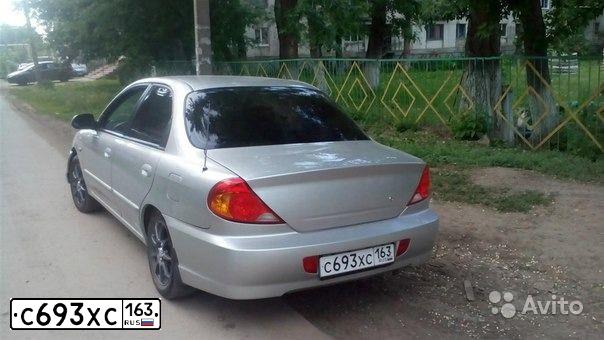 Фото автомобиля KIA SPECTRA, 2009 — госномер В076КР06. Цвет: СЕРЕБРИСТЫЙ