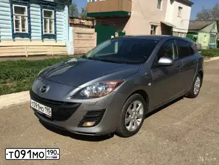 Фото автомобиля MAZDA 3, 2010 — госномер В678УА164. Цвет: СЕРЕБРИСТЫЙ