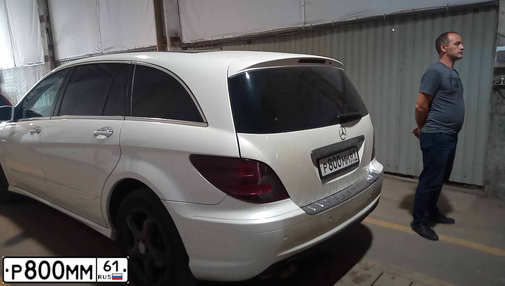 Фото автомобиля NISSAN TEANA, 2007 — госномер Р800ММ61. Цвет: Белый