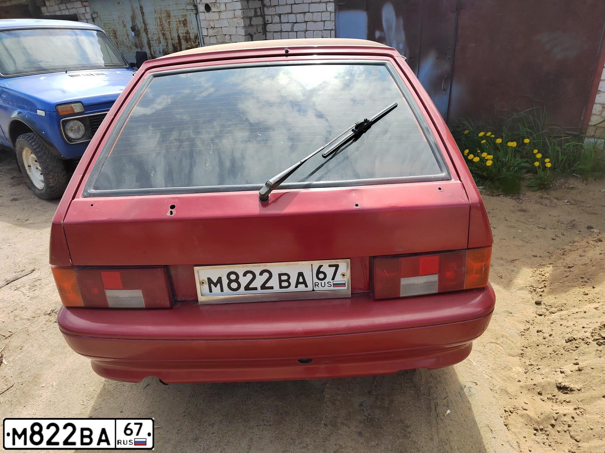 Фото автомобиля LADA 2114 SAMARA, 2008 — госномер Р178ТО69. Цвет: Красный