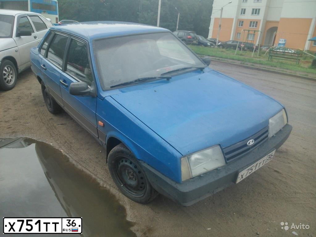 Фото автомобиля LADA 2109 SAMARA, 2000 — госномер Х751ТТ36. Цвет: ЯРКО-СИНИЙ