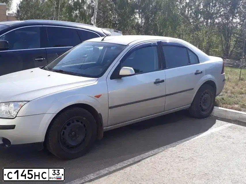Фото автомобиля FORD MONDEO, 2001 — госномер Е916ОН164. Цвет: СЕРЫЙ