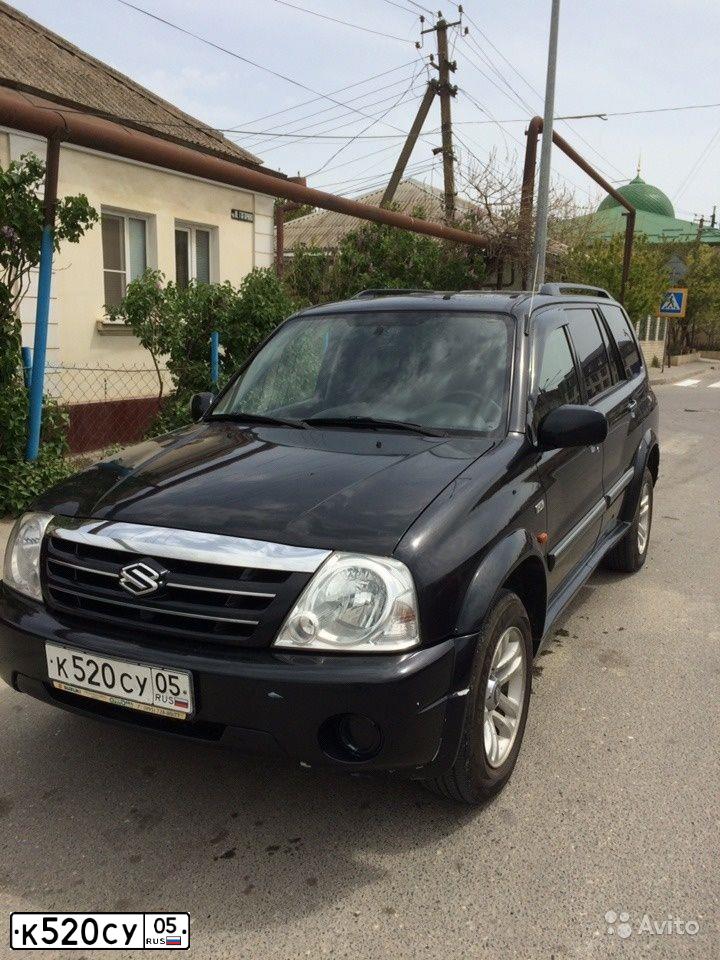 Фото автомобиля SUZUKI VITARA XL-7, 2004 — госномер А129УН147. Цвет: ЧЕРНЫЙ
