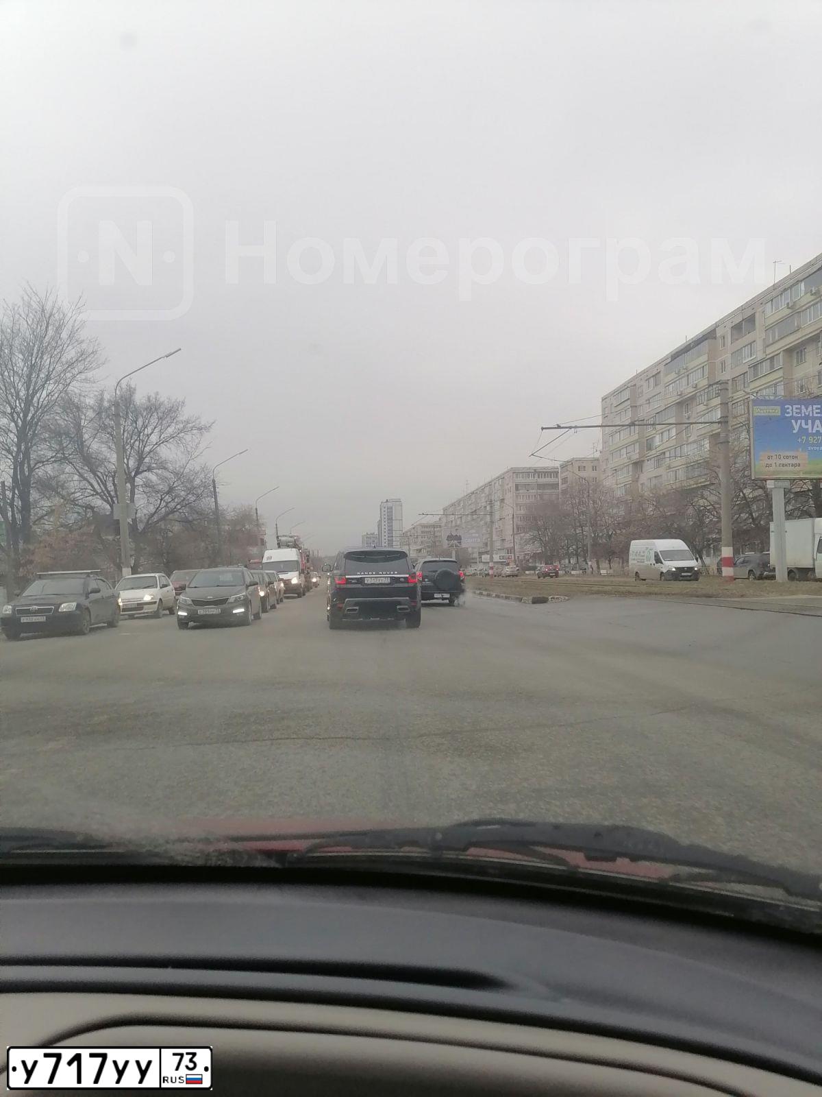 Фото автомобиля LEXUS RX, 2008 — госномер У717УУ73. Цвет: Коричневый