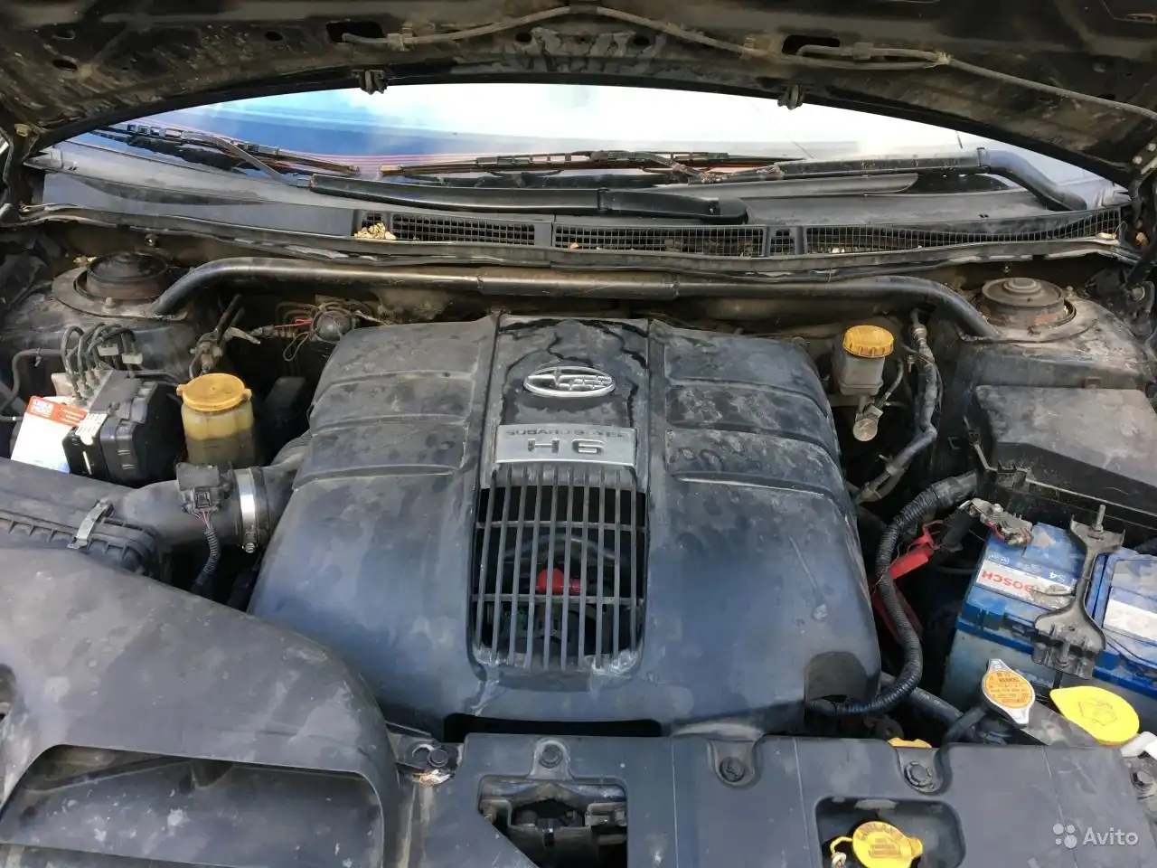 Фото автомобиля SUBARU TRIBECA, 2005 — госномер Р929АА29