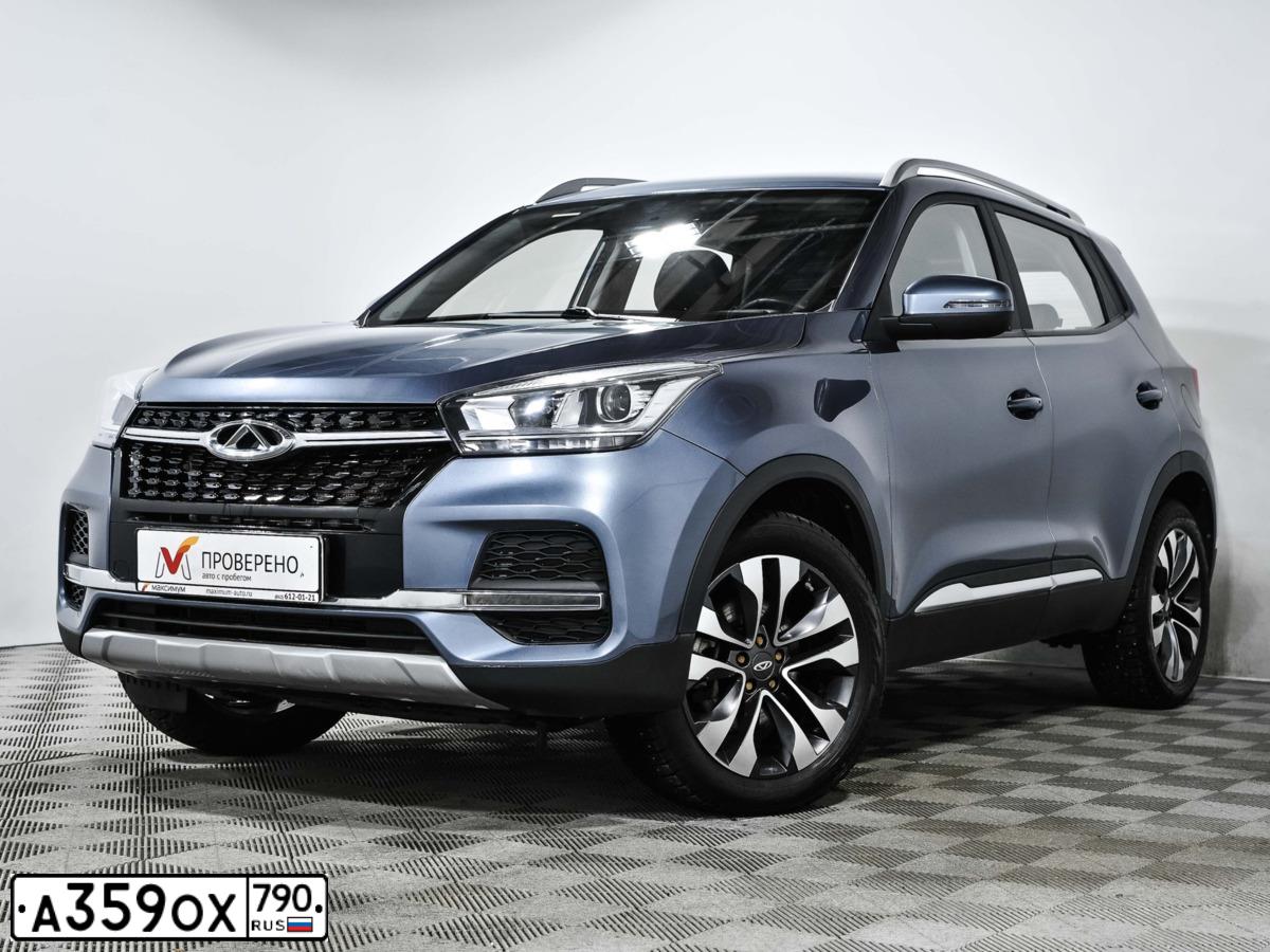 Фото автомобиля CHERY TIGGO, 2020 — госномер А359ОХ790. Цвет: СЕРЫЙ
