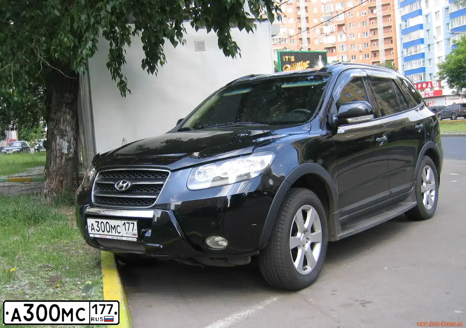 Фото автомобиля FORD FOCUS, 2006 — госномер А300МС177. Цвет: ТЕМНО-СИНИЙ