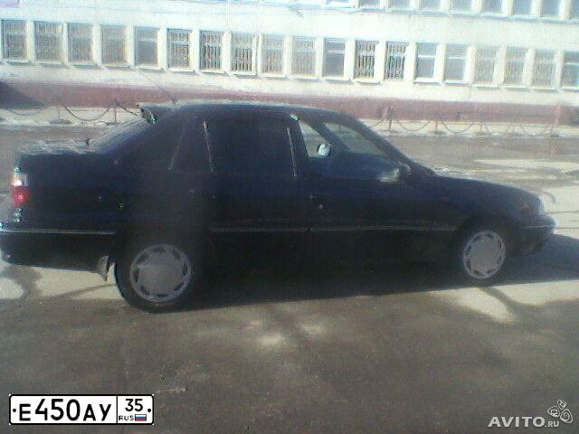 Фото автомобиля DAEWOO NEXIA, 2007 — госномер Е734НС35. Цвет: ТЕМНО-СИНИЙ