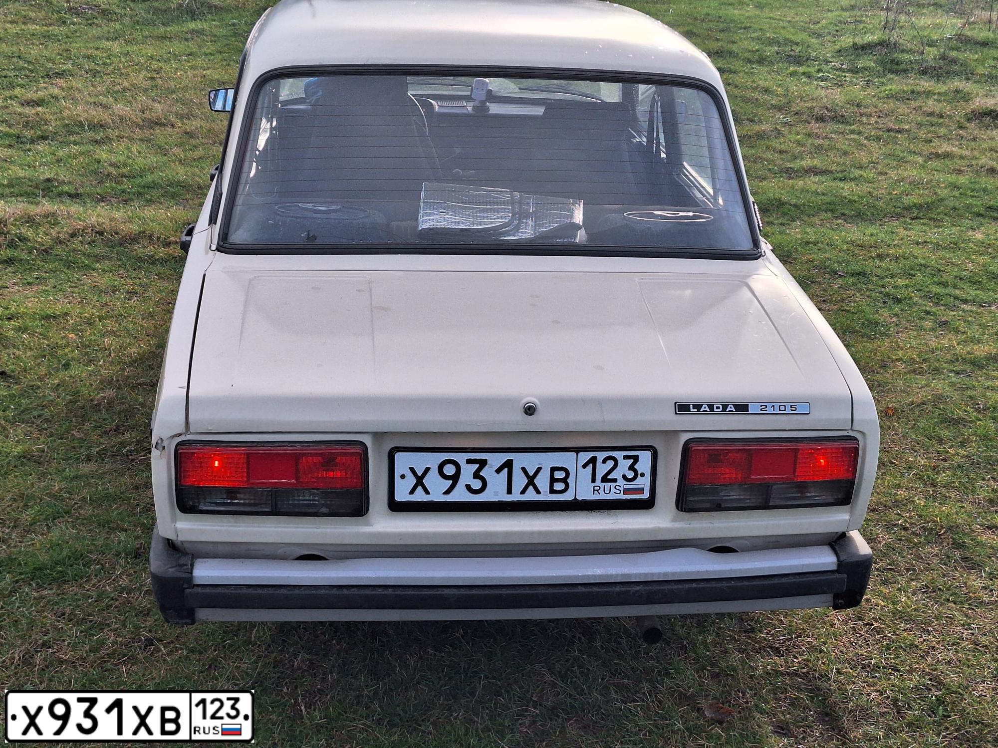 Фото автомобиля LADA 2105, 1994 — госномер О655ВА126. Цвет: БЕЖЕВЫЙ