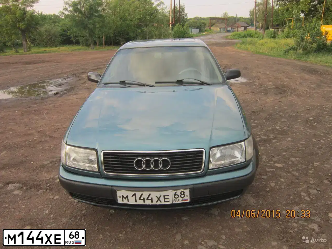 Фото автомобиля AUDI 100, 1992 — госномер Р084МН68