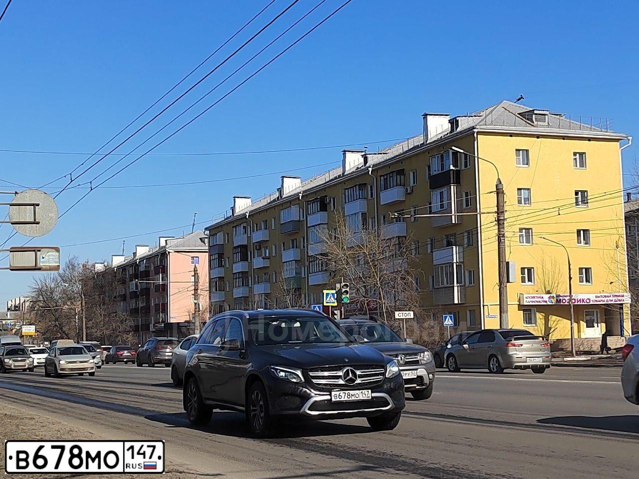Фото автомобиля MERCEDES GLC-KLASSE, 2017 — госномер В678МО147. Цвет: ЧЕРНЫЙ
