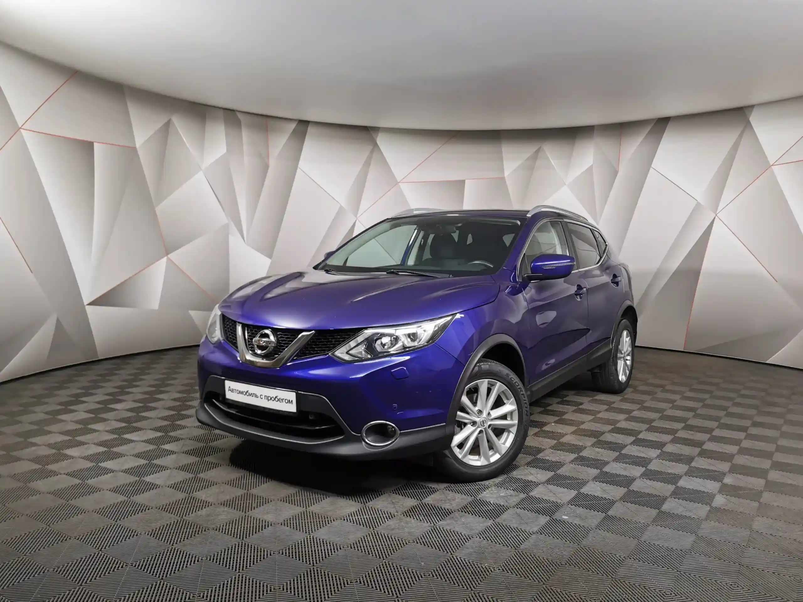 Фото автомобиля NISSAN QASHQAI, 2018 — госномер Н891ТР69. Цвет: Темно-синий