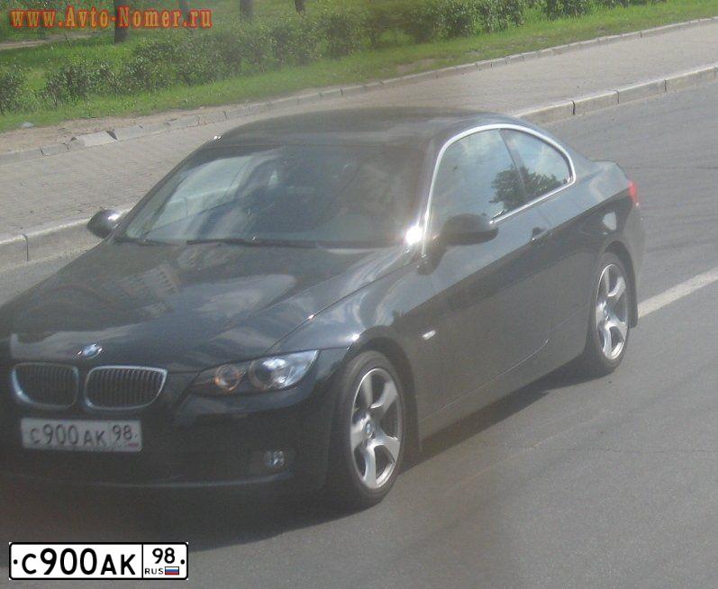 Фото автомобиля BMW SERIE 3, 2007 — госномер Р235ОС797. Цвет: ЧЕРНЫЙ
