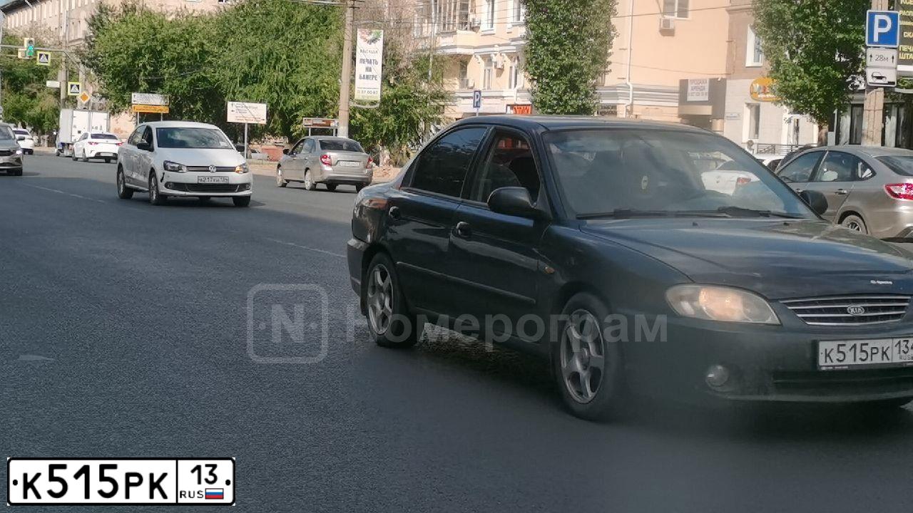 Фото автомобиля MAZDA CX-5, 2017 — госномер К515РК13. Цвет: БЕЛЫЙ ПЕРЛАМУТР