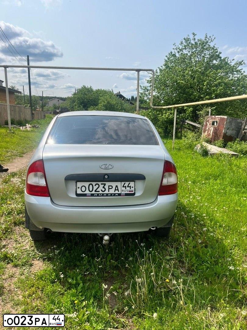 Фото автомобиля LADA 1118 KALINA, 2006 — госномер В535УМ193. Цвет: БЕЖЕВЫЙ
