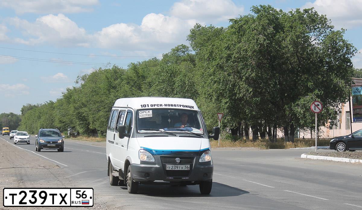 Фото автомобиля GAZ 3221 EL, 2008 — госномер Т239ТХ56. Цвет: БЕЛЫЙ