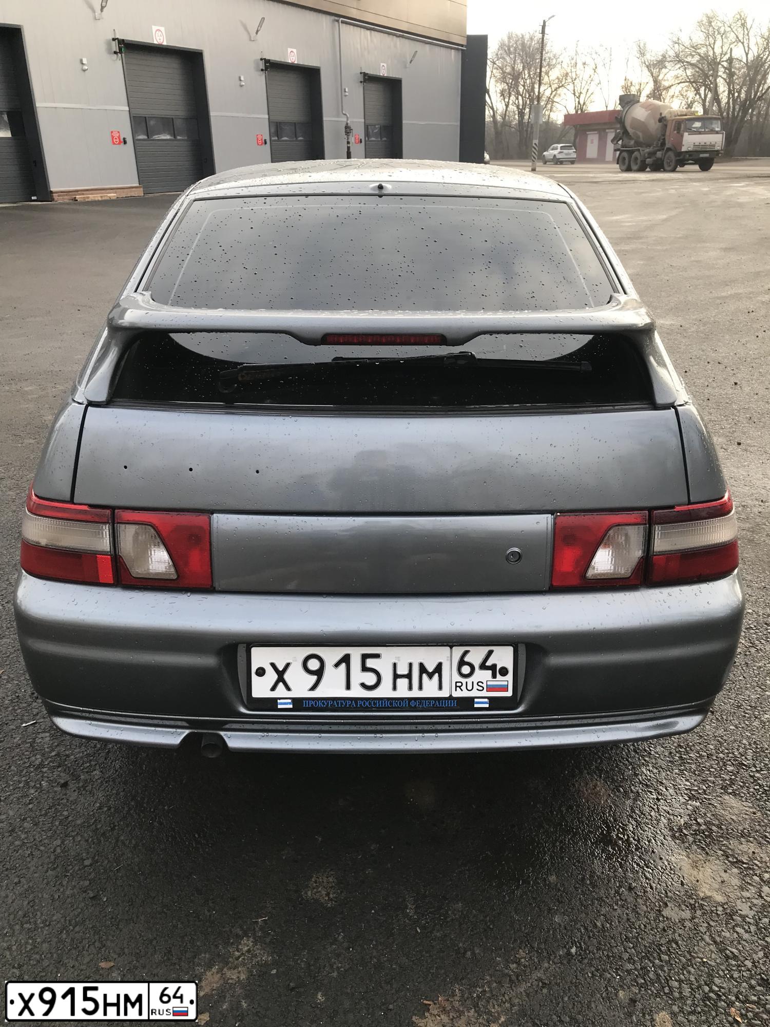 Фото автомобиля LADA 2112, 2007 — госномер К433НА34. Цвет: СЕРО ЗЕЛЕНЫЙ