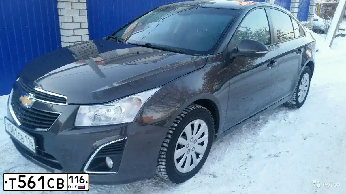 Фото автомобиля CHEVROLET CRUZE, 2014 — госномер О607ВУ68. Цвет: СЕРЫЙ МЕТАЛЛИК