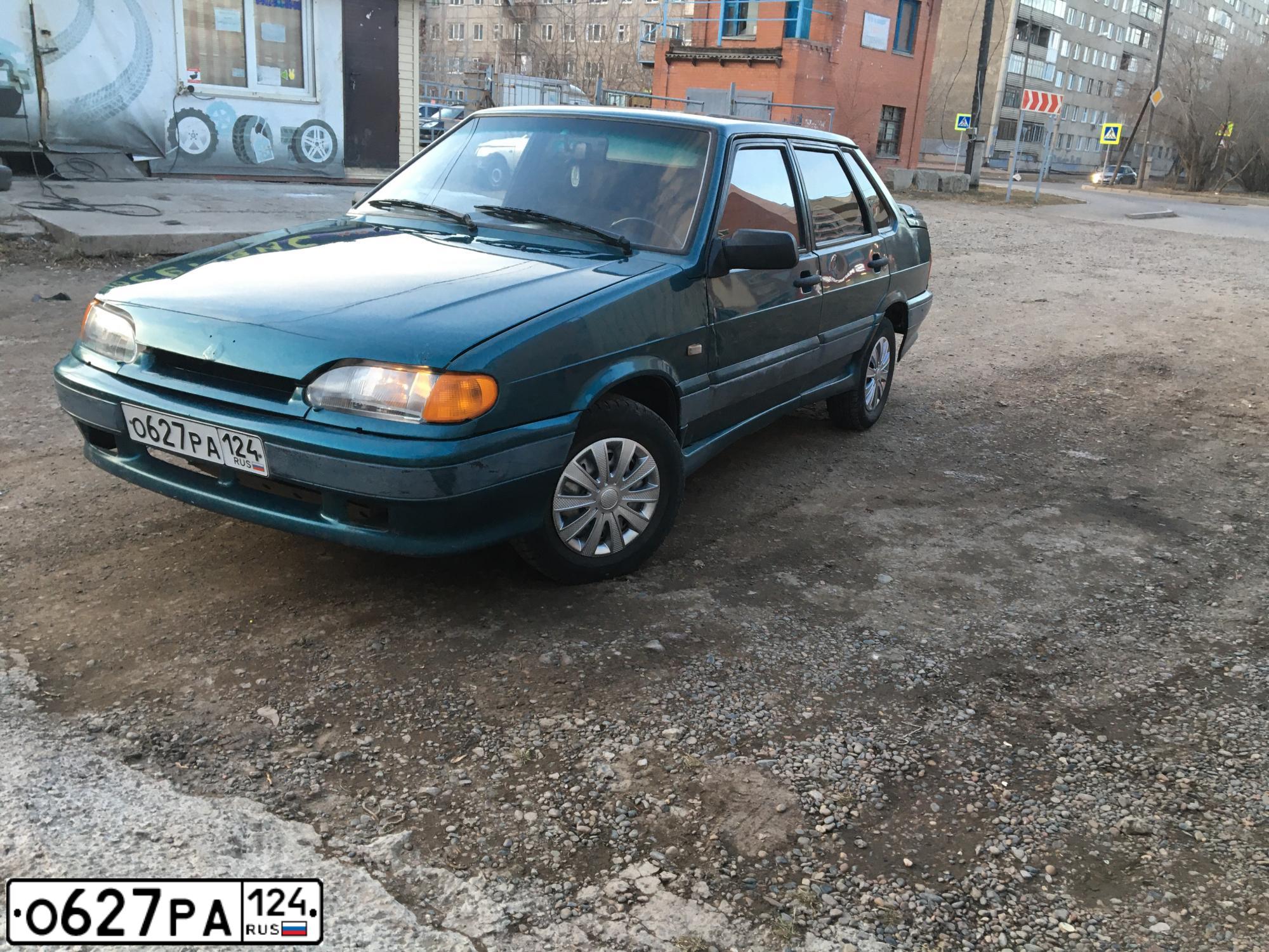 Фото автомобиля LADA 2115 SAMARA, 2001 — госномер Х679МТ18. Цвет: ЗЕЛЕНЫЙ