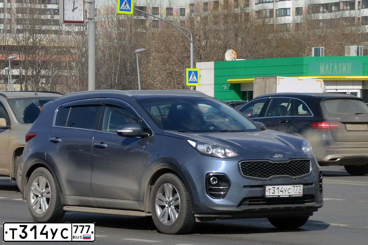 Фото автомобиля KIA SPORTAGE, 2017 — госномер О557ТС33