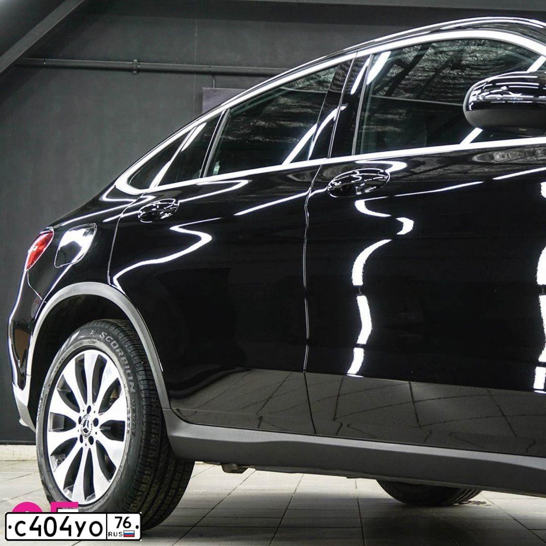 Фото автомобиля MERCEDES GLC-KLASSE, 2019 — госномер В194ОМ790. Цвет: ЧЕРНЫЙ