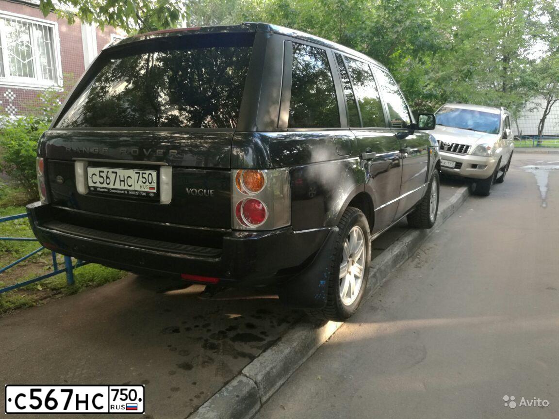 Фото автомобиля LANDROVER RANGE ROVER, 2003 — госномер А606АА71. Цвет: СИНИЙ ТЕМНЫЙ