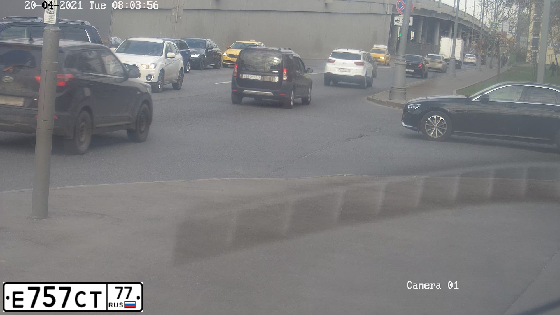 Фото автомобиля CITROEN C4, 2013 — госномер Е757СТ77. Цвет: ЧЕРНЫЙ