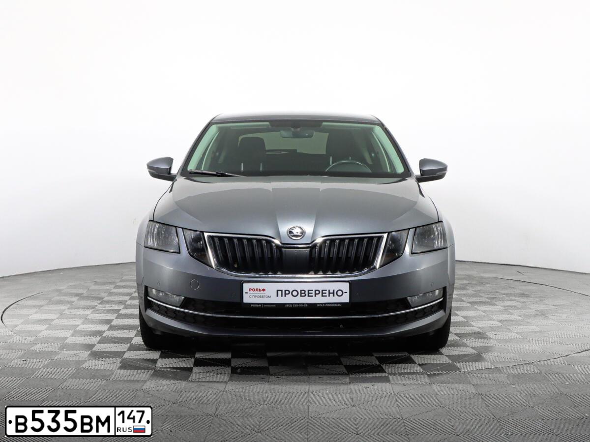 Фото автомобиля SKODA OCTAVIA, 2020 — госномер М936ВУ35. Цвет: СЕРЫЙ