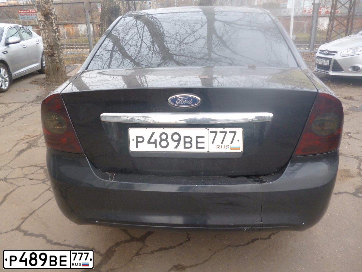 Фото автомобиля FORD FOCUS, 2008 — госномер В272КТ92. Цвет: ЧЕРНЫЙ