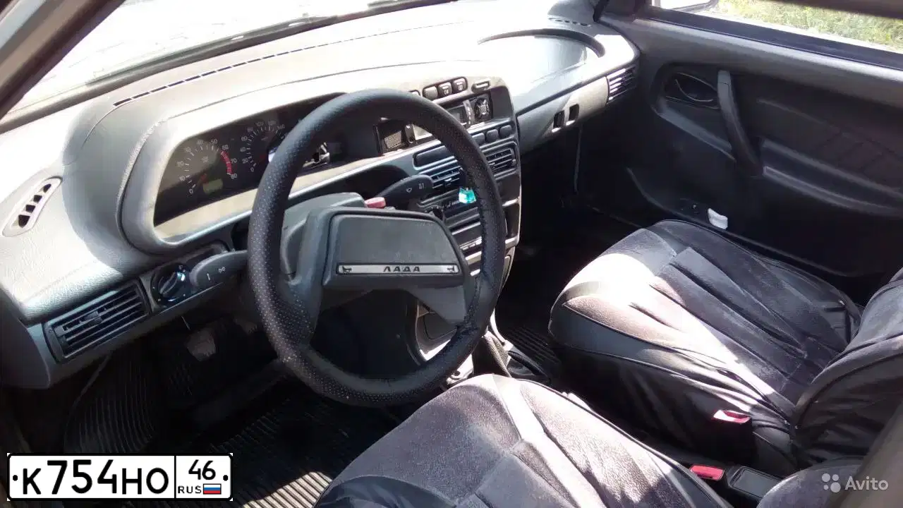 Фото автомобиля LADA 2114 SAMARA, 2005 — госномер К754НО46. Цвет: Серый
