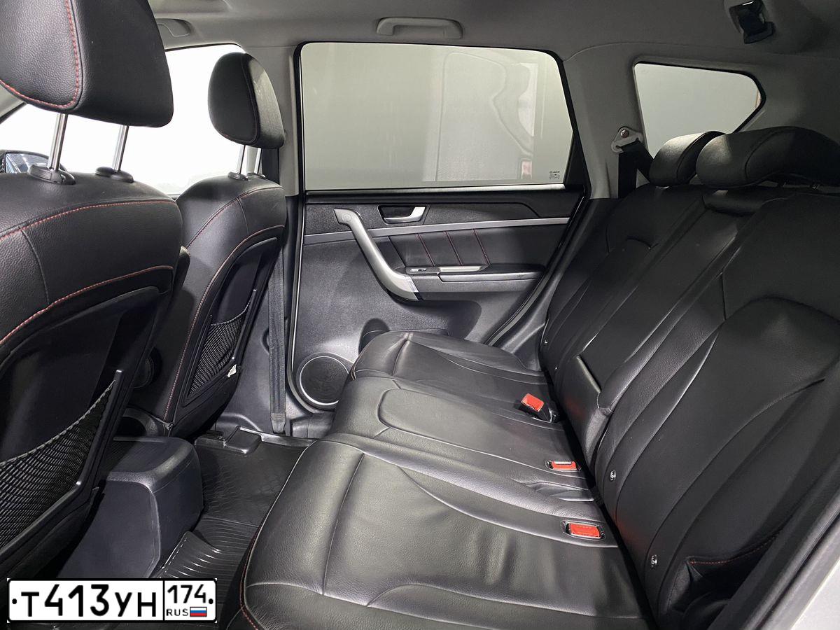 Фото автомобиля HAVAL H6, 2019 — госномер А110УУ155. Цвет: Серебристый