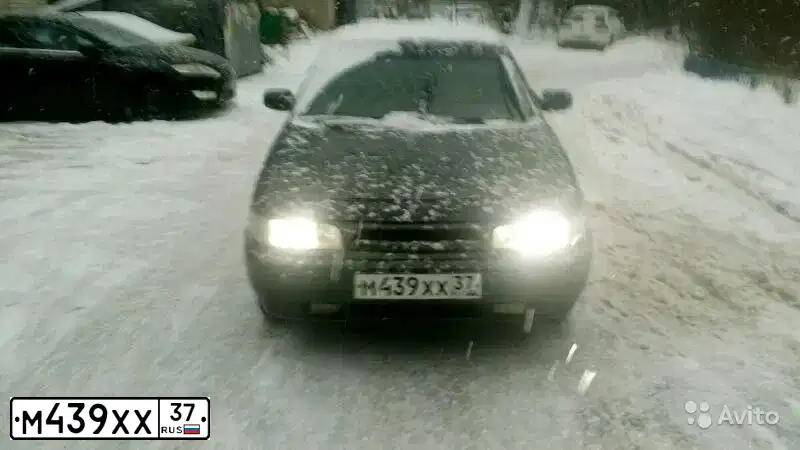 Фото автомобиля LADA 2112 LADA, 2004 — госномер М439ХХ37. Цвет: Темно-зеленый
