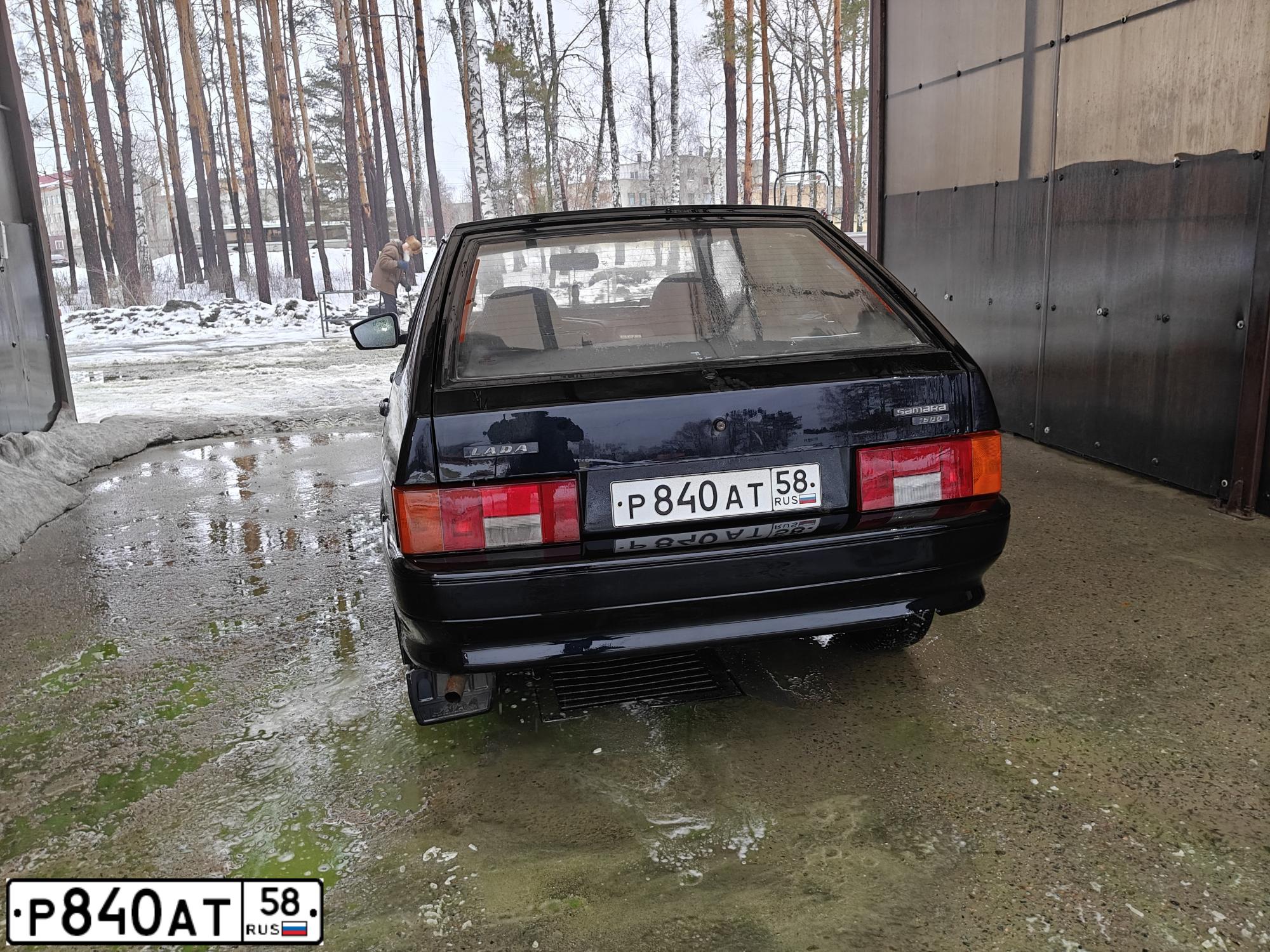 Фото автомобиля LADA 2114 SAMARA, 2010 — госномер Р840АТ58. Цвет: СИНЕ-ЧЕРНЫЙ