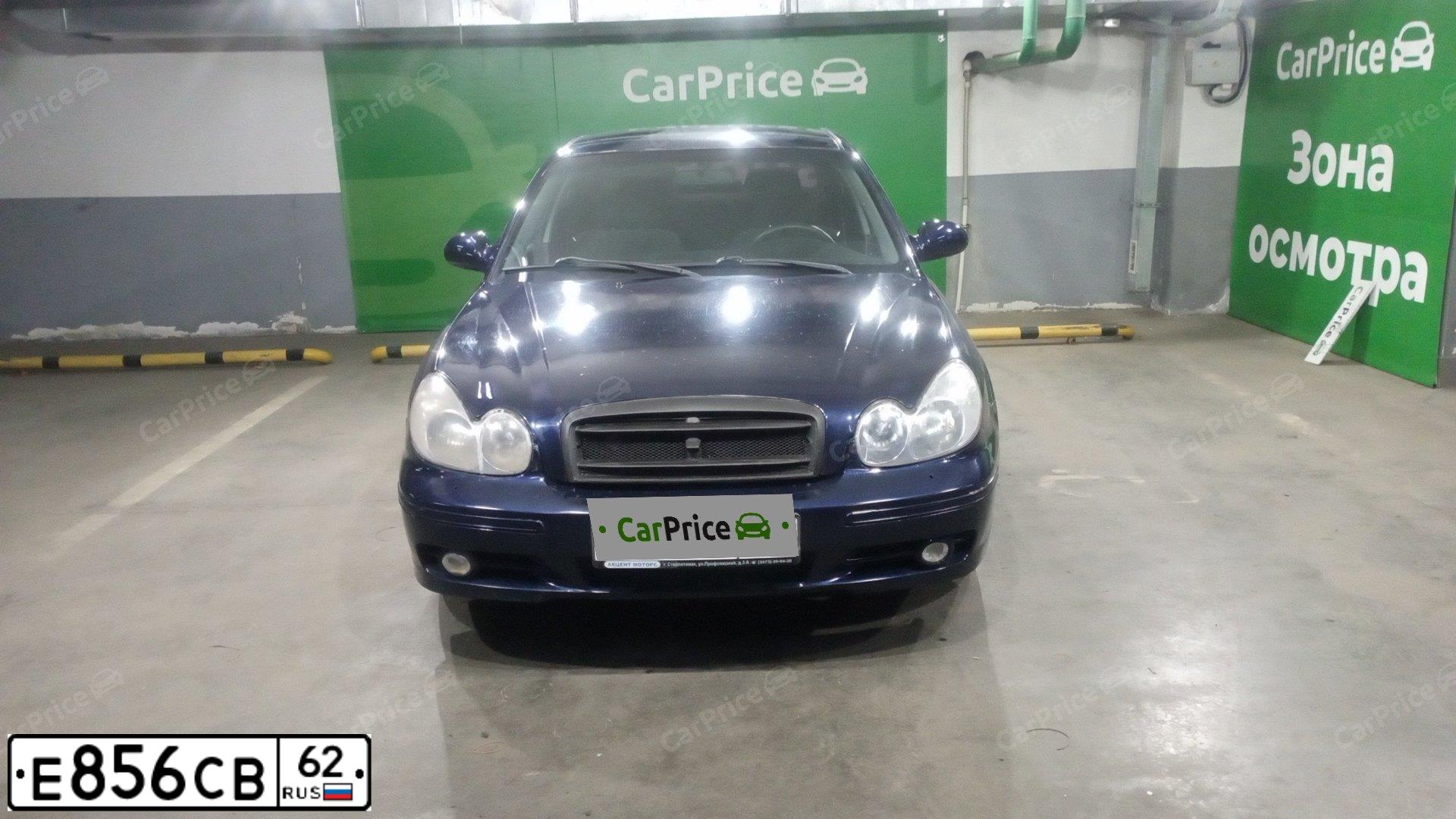 Фото автомобиля HYUNDAI SONATA, 2002 — госномер Р140УЕ790. Цвет: СИНИЙ-ТЕМНЫЙ