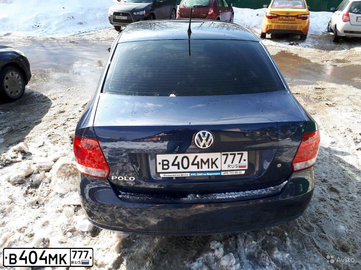 Фото автомобиля VOLKSWAGEN POLO, 2014 — госномер О690ВА790. Цвет: ТЕМНО-СИНИЙ