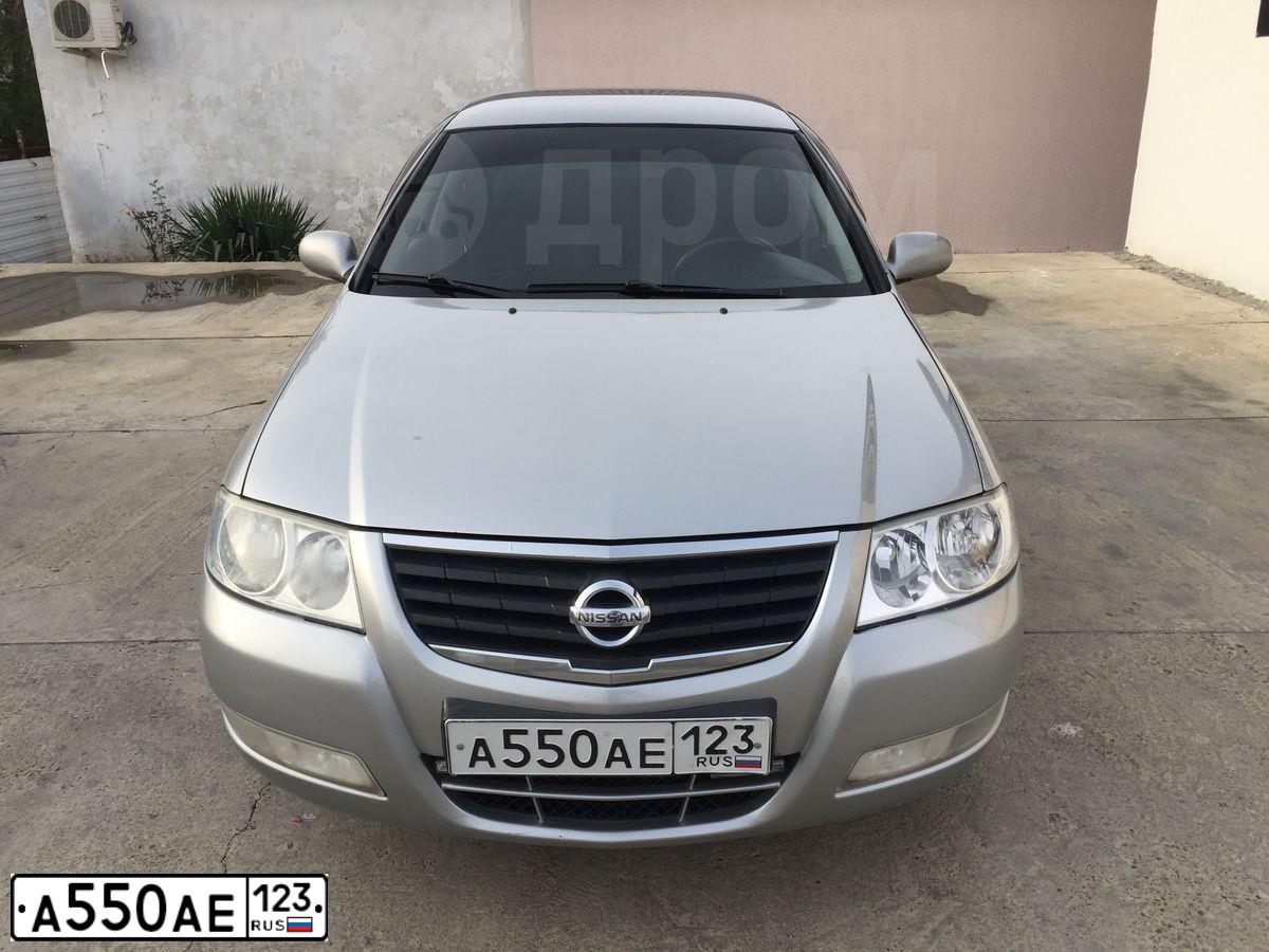 Фото автомобиля NISSAN ALMERA, 2008 — госномер М076ЕХ82. Цвет: Серебристый