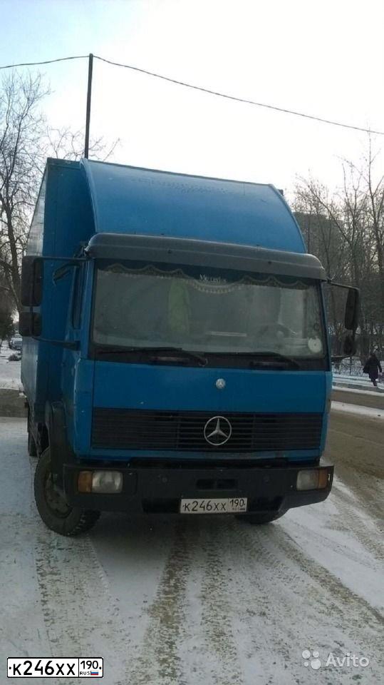Фото автомобиля MERCEDES LK-SERIE, 1993 — госномер У205НЕ90. Цвет: синий